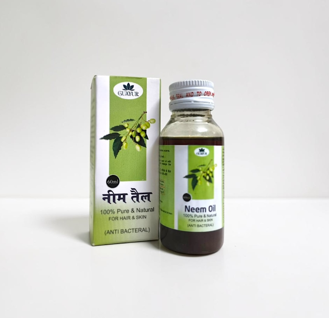 GUAYUR Neem Oil - Premium Ayurvedic neem oil for skin care